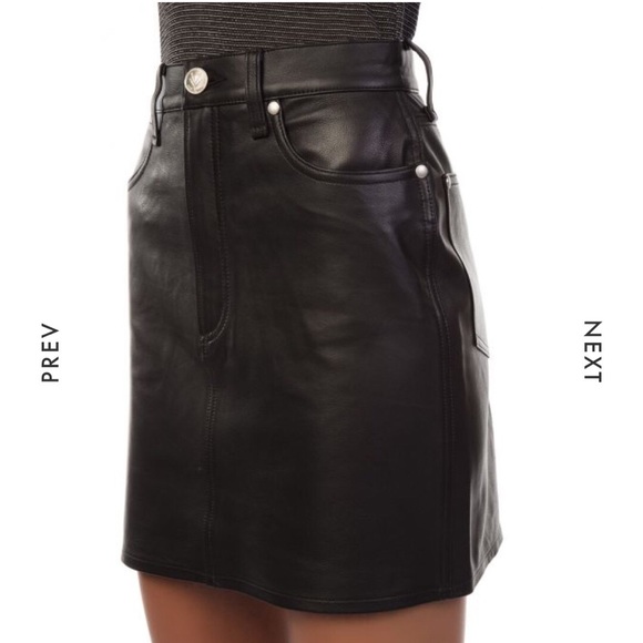 Brand new Rag&Bone Genuine Leather Skirt - Picture 8 of 8